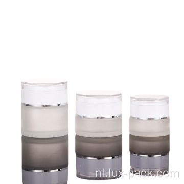 150 ml crème Jar rond glas luxe gezicht cosmetisch